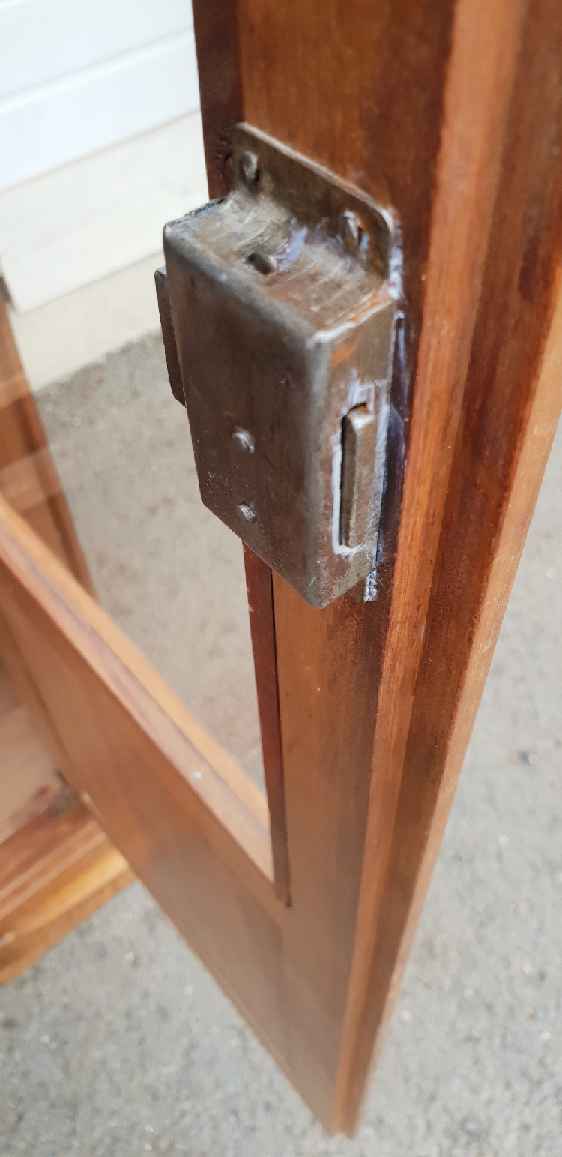 Vintage glass cabinet