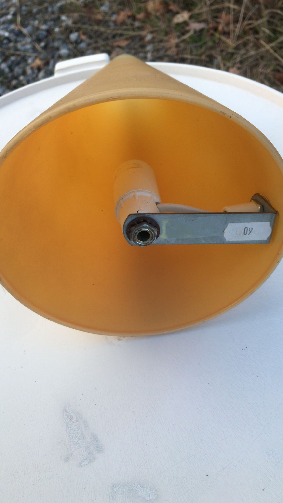 SCE teepee cone lamp