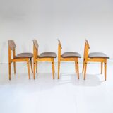 Mid- Century Modern Dining Chairs in Scandinavian Style