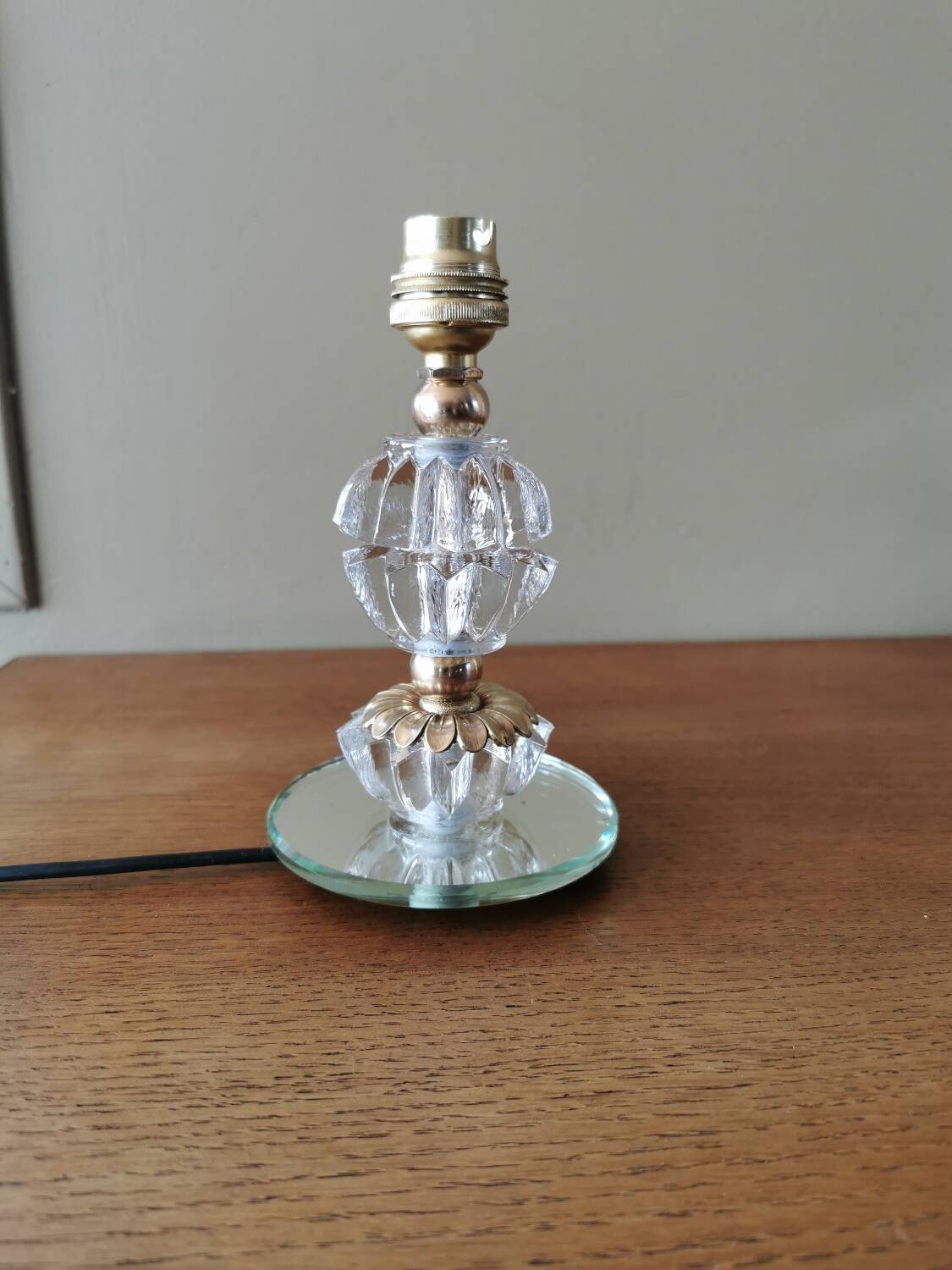 Adnet style art deco lamp base
