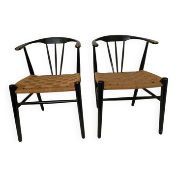 Pair of Scandinavian armchairs