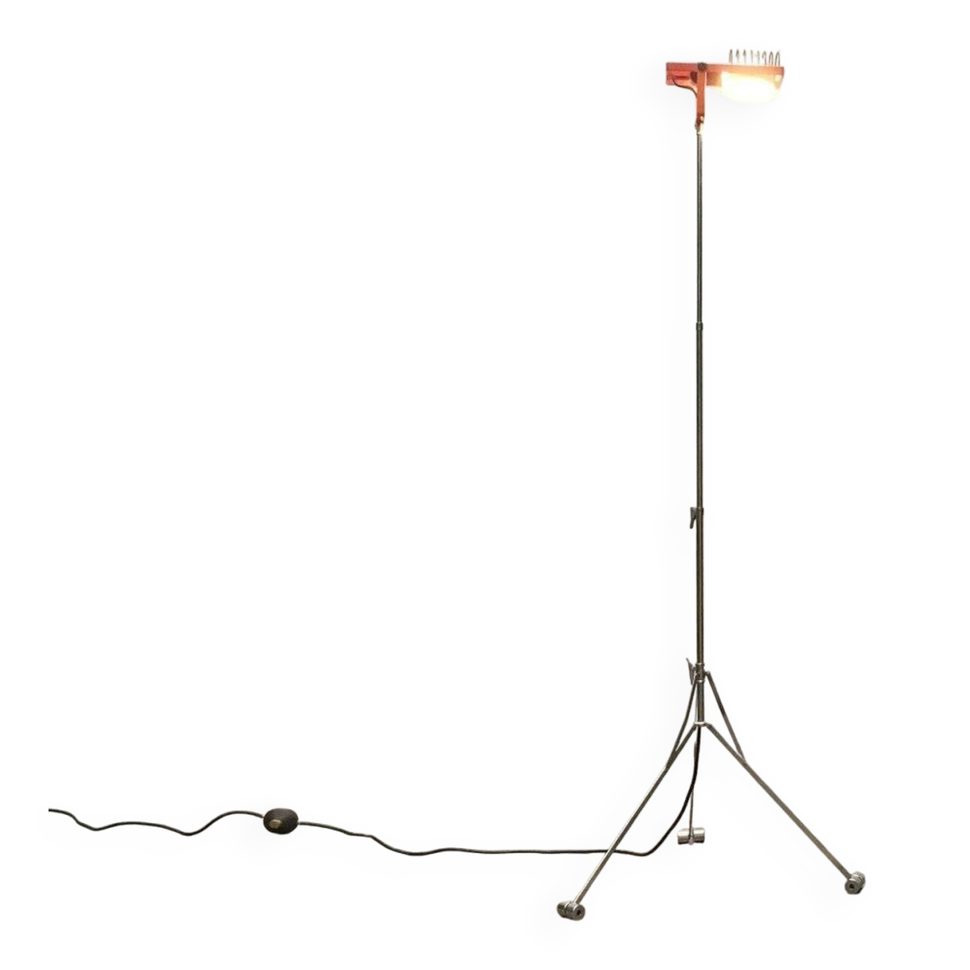 Italian vintage lamp Sintesi Terra foldable on tripod by Ernesto Gismondi for Artemide, 1970s