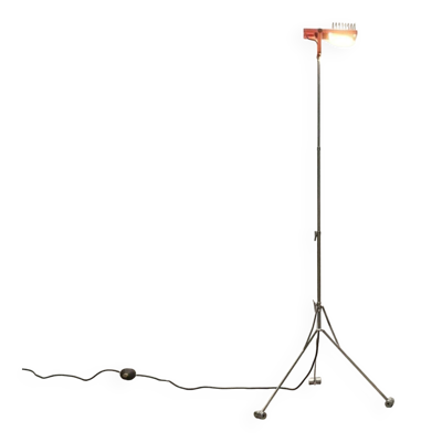 Lampadaire Sintesi Terra tripode pliant par Ernesto Gismondi pour Artemide, Italie années 1970