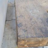 Carpenter's workbench in old solid oak - 2m50