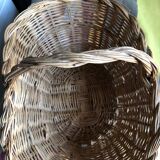 Panier en osier ancien