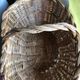Panier en osier ancien