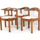 Set of 4 Vamdrup dining chairs 'Boestofte'