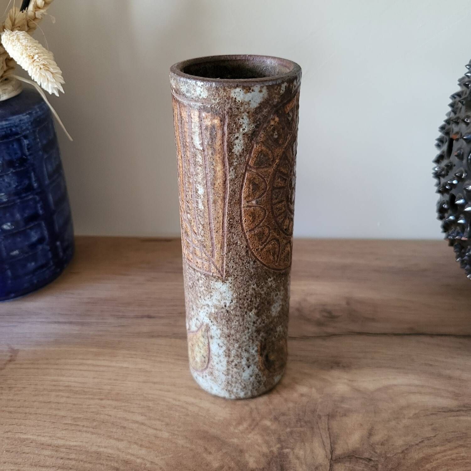 Ceramic vase Alexandre Kostanda Vallauris Mid 20th century / Decor Flo