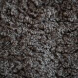 Denmark mid-century, set of 8 oak and lambswool chairs, Henning Kjærnulf, 1960s