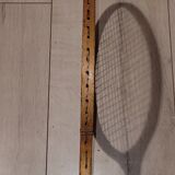 Wooden badminton racket vintage