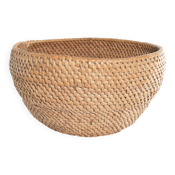 Panier racine d'art populaire suédois, Suède, 19e siècle