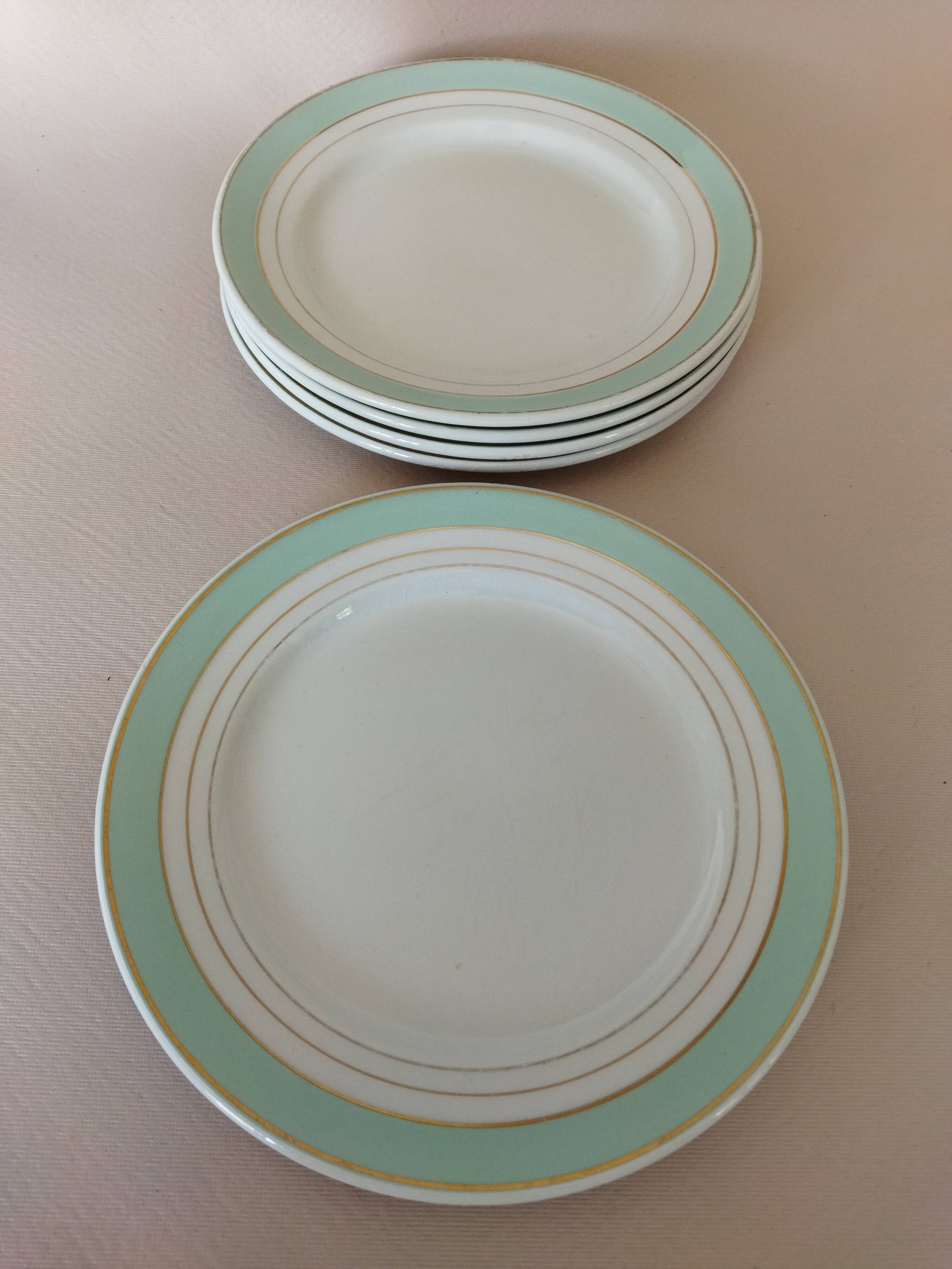 5 Lunéville dessert plates