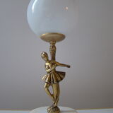 Charming vintage lamp dancer