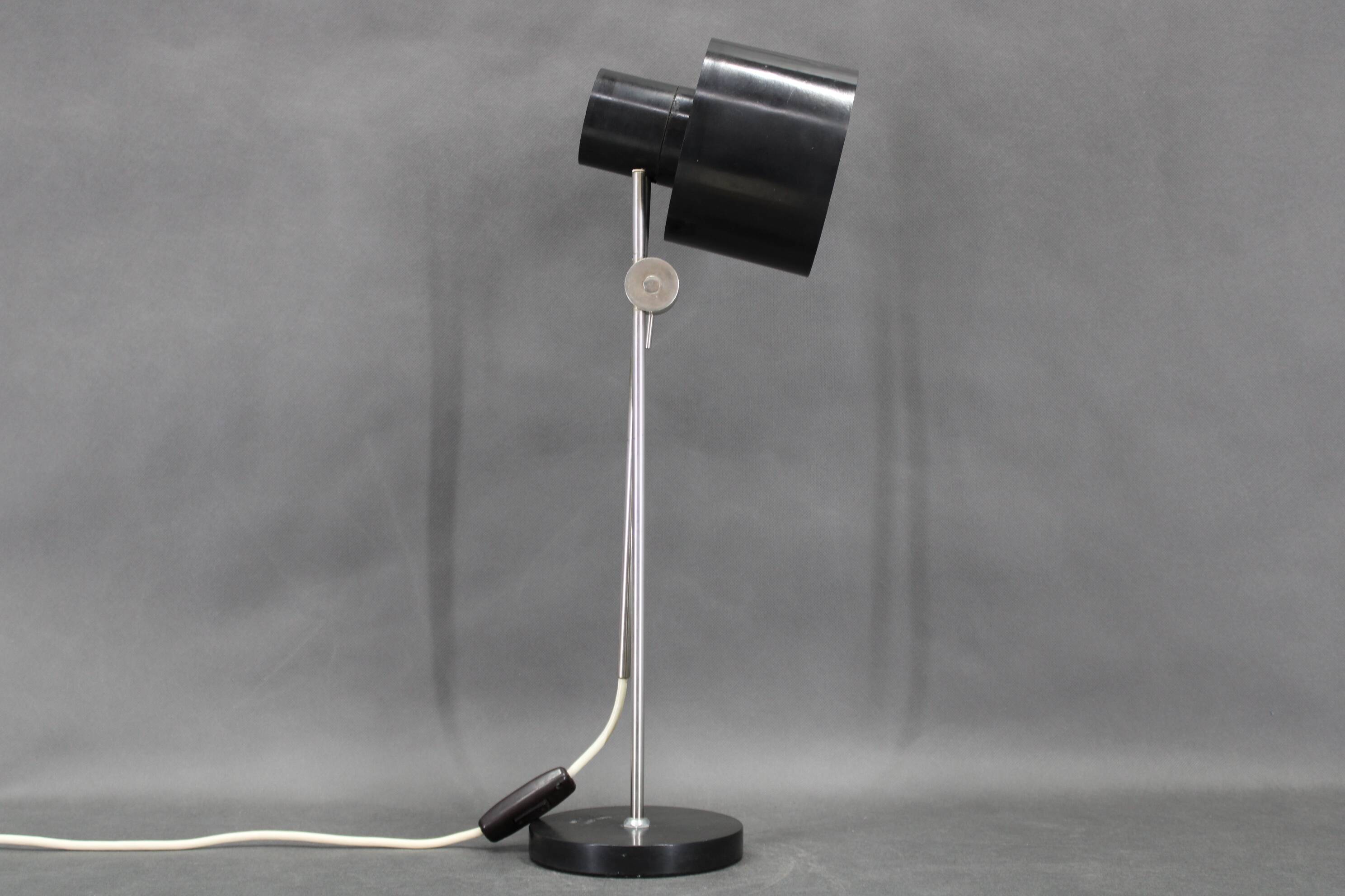 1950s Adjustable Bakelite Table Lamp, Czechoslovakia