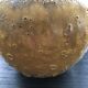 Vase boule relief cratère
