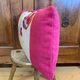Embroidered rectangle cushion