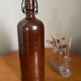 Vintage stoneware and porcelain bottle