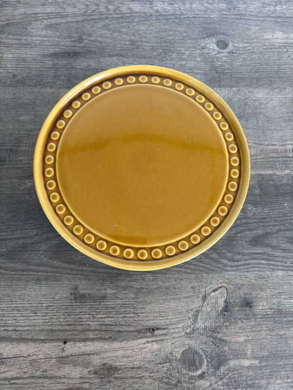 Lot de 6 assiettes à dessert Melitta Ceracron vintage 70s