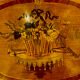 Napoleon III period dressing table (1855) fully inlaid.