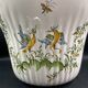 Moustiers earthenware flowerpot