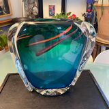 Important Vase Murano Sommerso