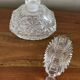 Cut glass carafe bottle