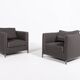 Pair of B&B Italia ‘Ray’ armchairs designed by Antonio Citterio