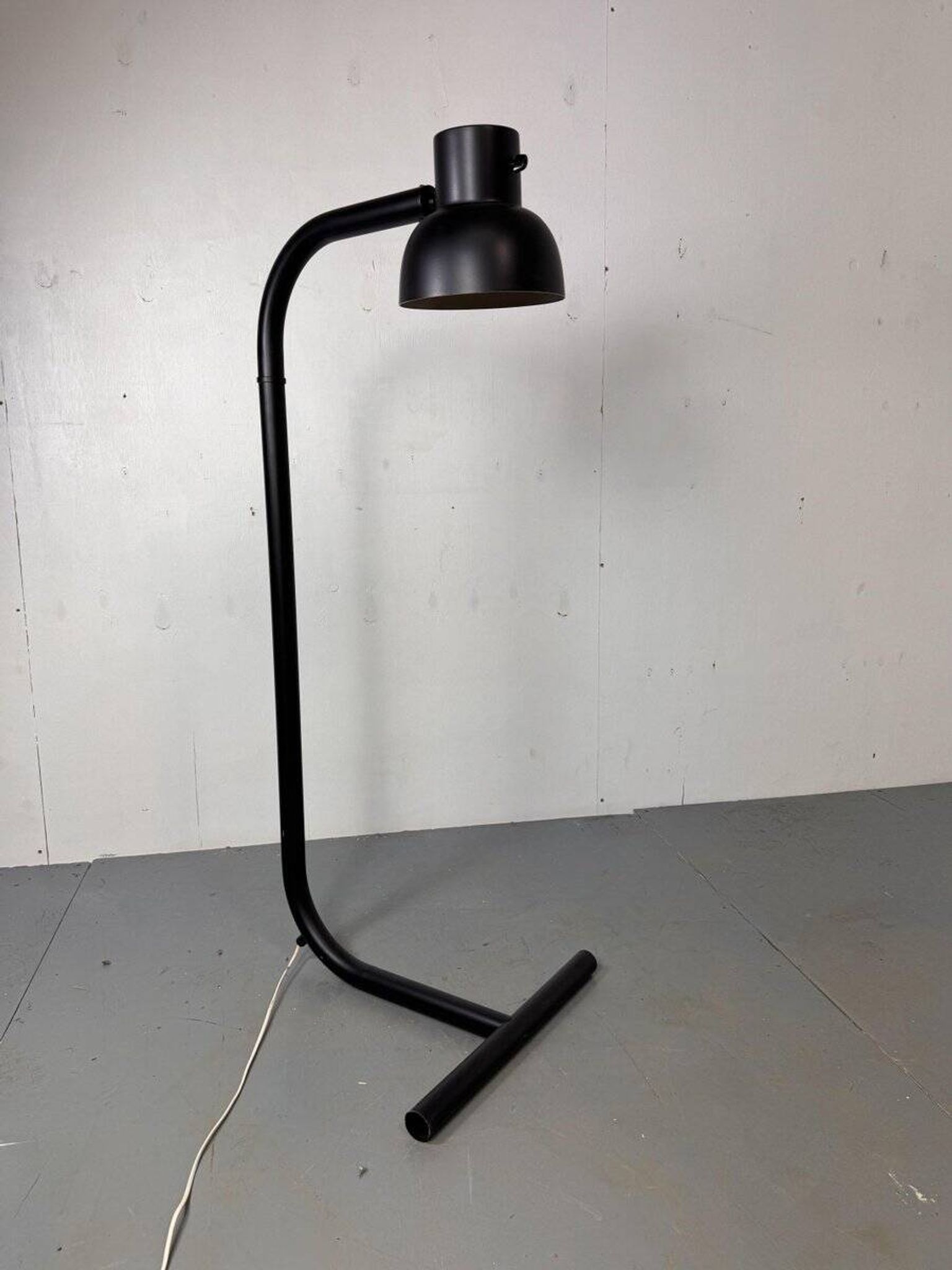 Vintage black floor lamp by Hans Agne Jakobsson for AB Markaryd, 1970s