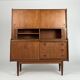 Danish teak highboard cabinet by Johannes Andersen 1960s
