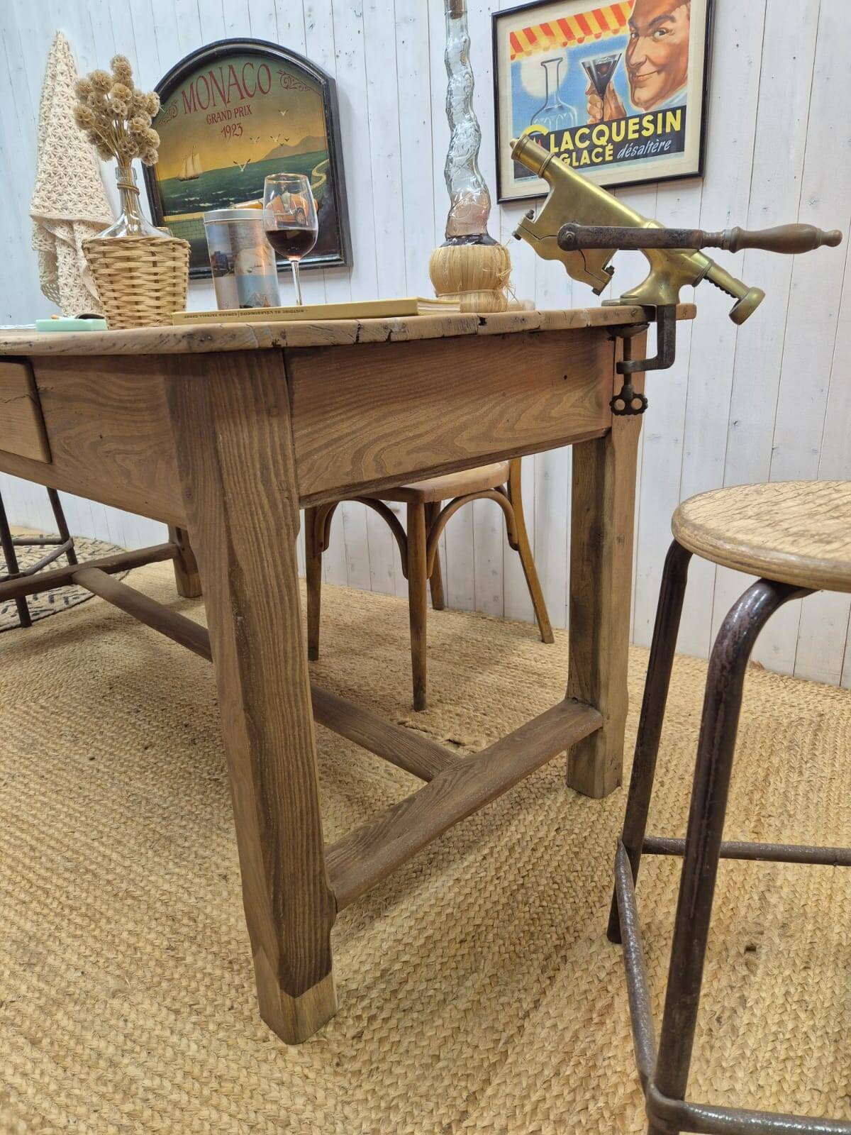Old farm table