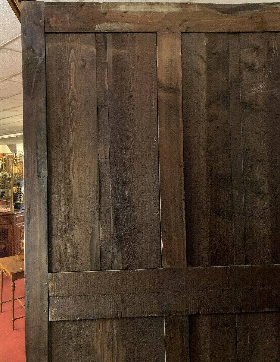 Armoire Bourguignonne époque Louis XIII A Pointes De Diamant