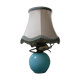 BLUE OPALINE BEDSIDE LAMP