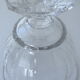 Crystal standing cup carved by Baccarat