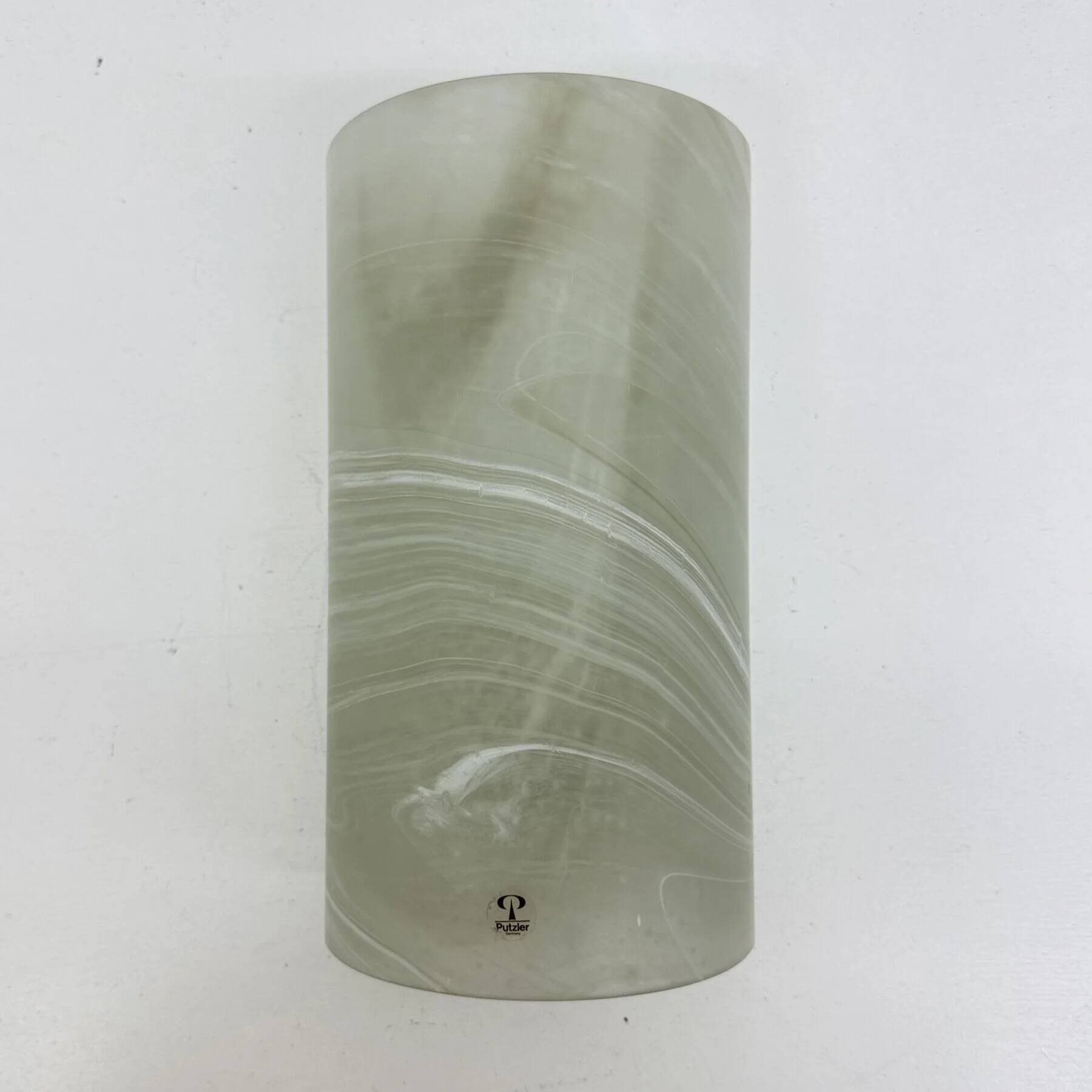 Peil & Putzer glass wall lamp sconce, 1970s