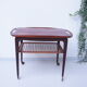 Vintage teak serving trolley Johannes Andersen 1960