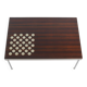 Table basse d'échecs conçue par Poul Cadovius pour France & Son, 1965