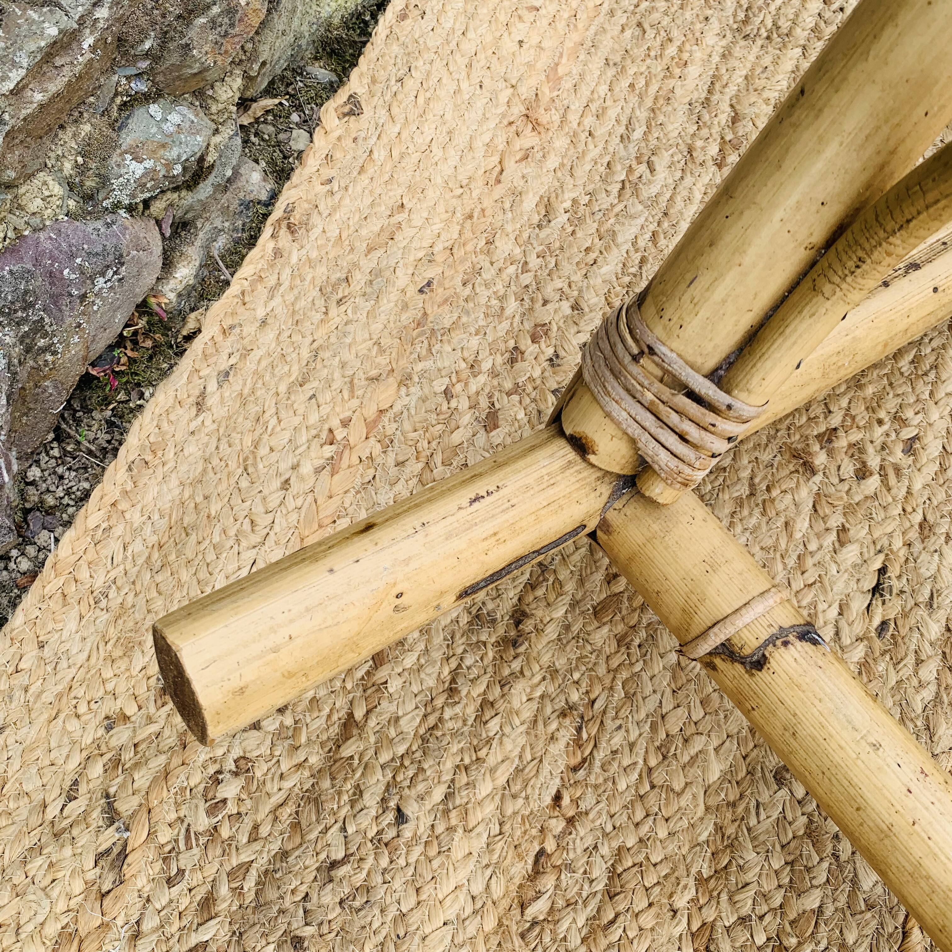 Pair of rattan rocking chairs by Rohe Noordwolde