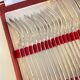 12-Piece Silver-Plated Fish Cutlery Set