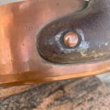 Copper sauté pan signed Émile Duval