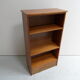 Vintage oak open bookcase