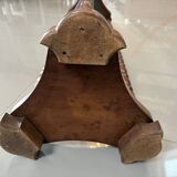 Turned wooden display stand, late 19th - early 20th century.