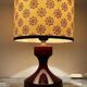 Vintage ceramic lamp from the 1970s.