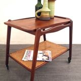 1950s Danish trolley serving cart