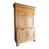 Buffet 2 corps Louis Philippe Merisier massif