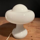 Murano table lamp, opaline glass