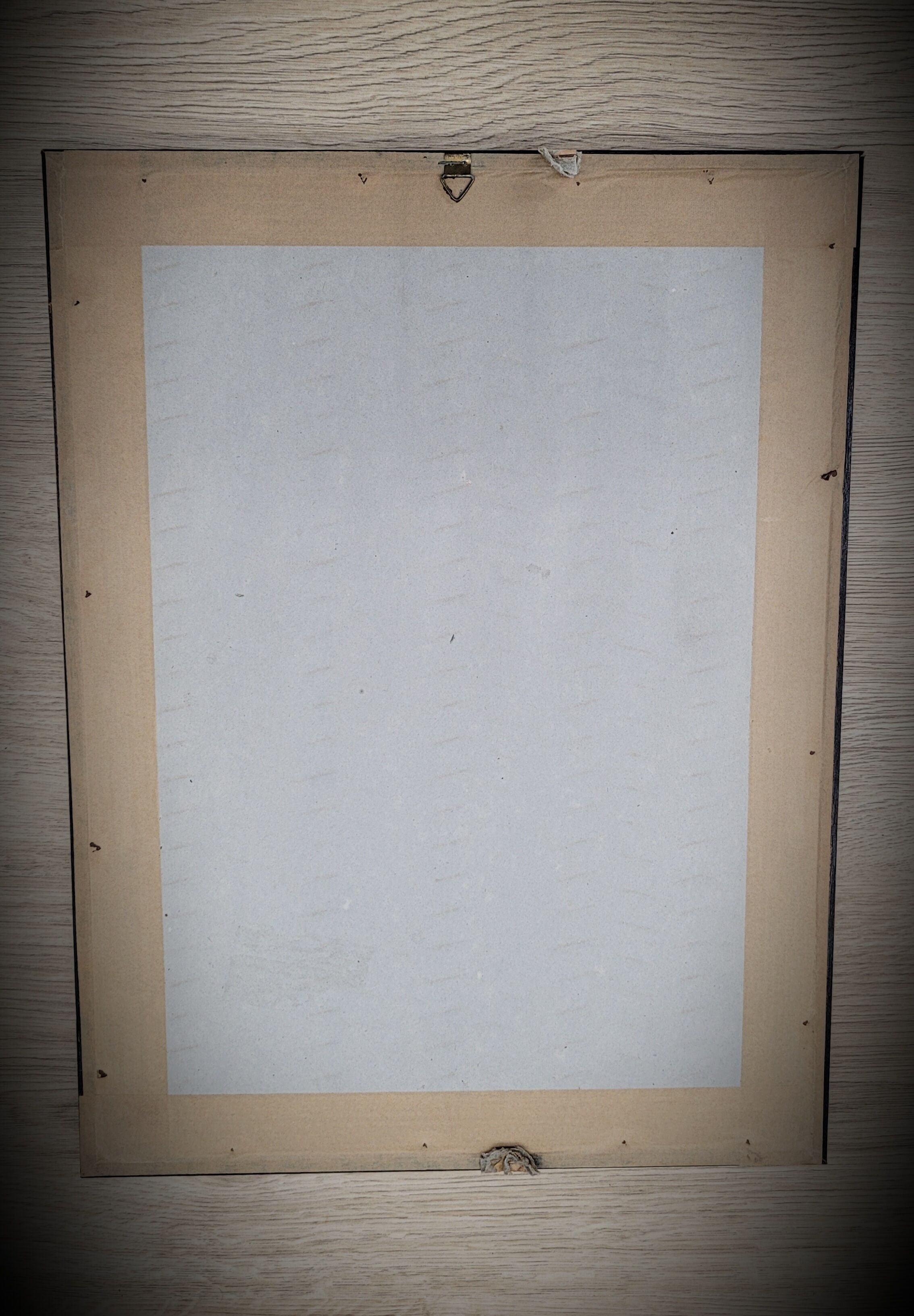 Lithograph under frame rose agathe meat