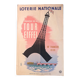 "Eiffel Tower" lottery poster 1939