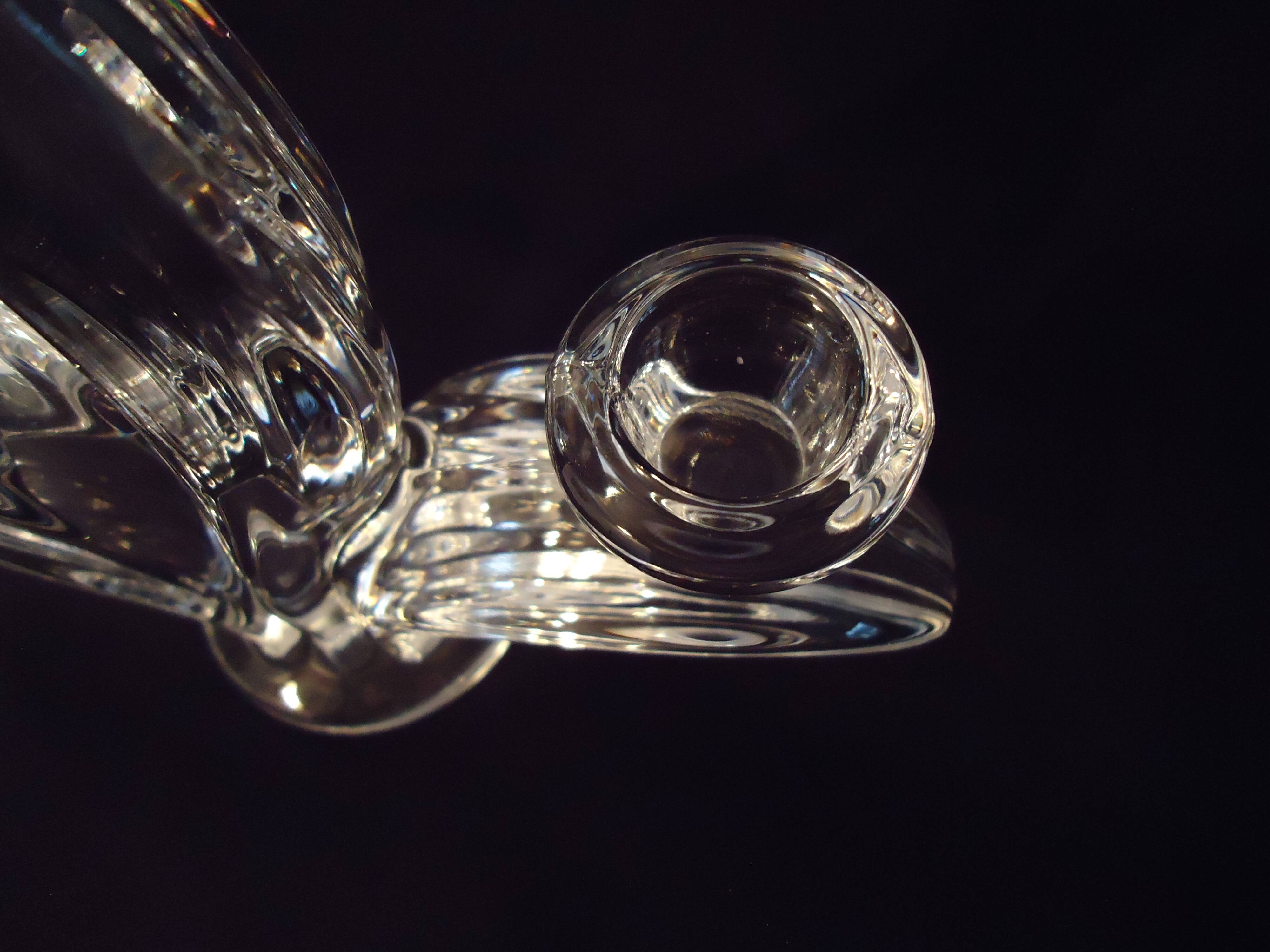 Two-light crystal chandelier Vannes Le Chatel A482