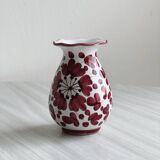 Small Italian hand painted ceramic vase