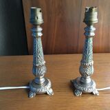 Pair of bedside lamps